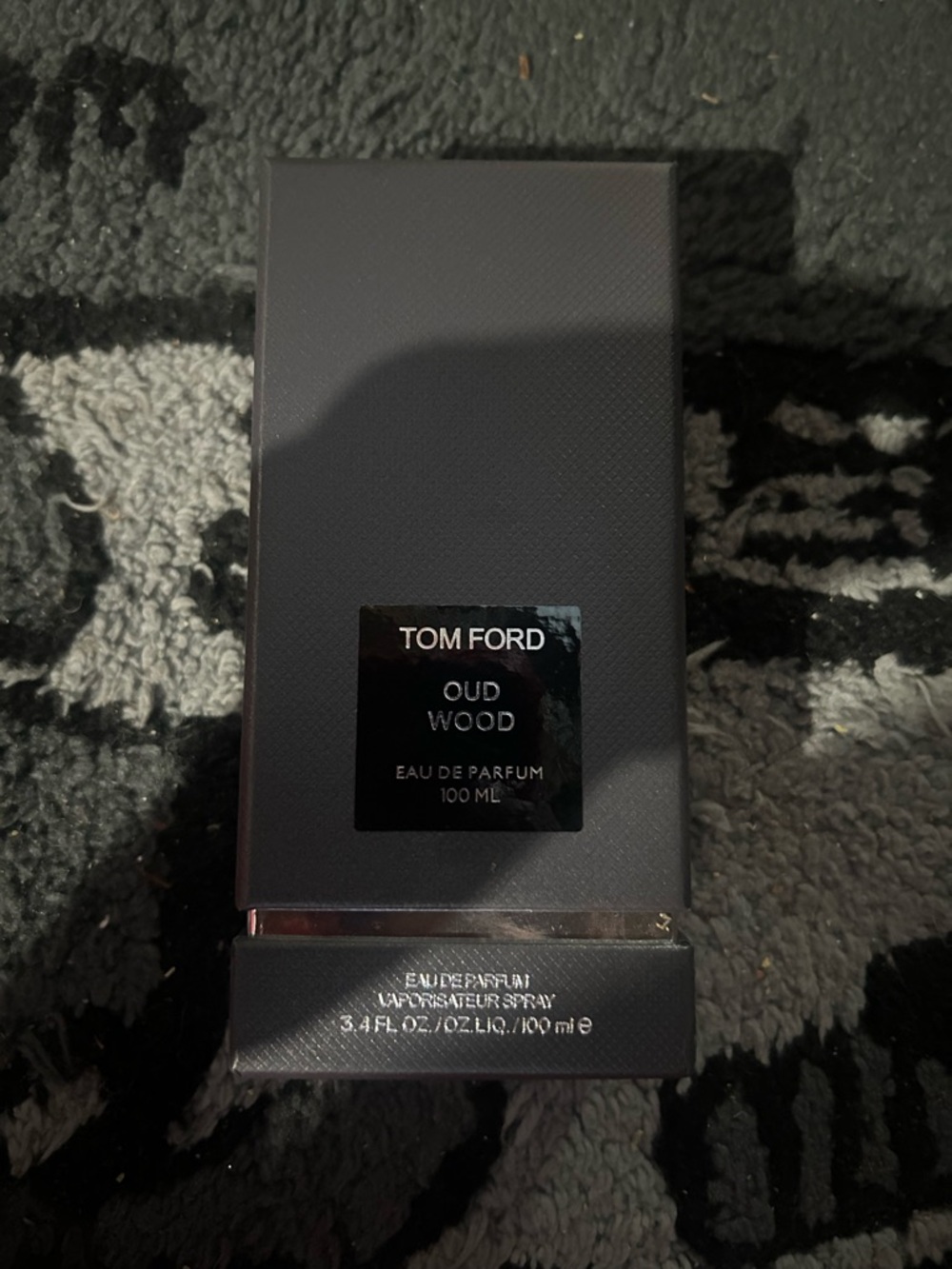Tom Ford Oud Wood Box - Black/Dark Brown